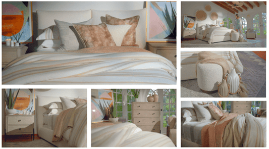 Fall in love with your bedroom… - City Mattress Staging