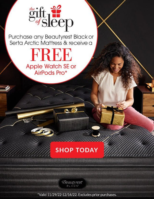 Gift of Sleep Sale - City Mattress Staging