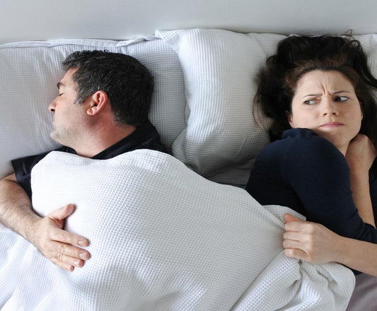 How to Sleep When One Partner's Sweating and the Other is Shivering - City Mattress Staging