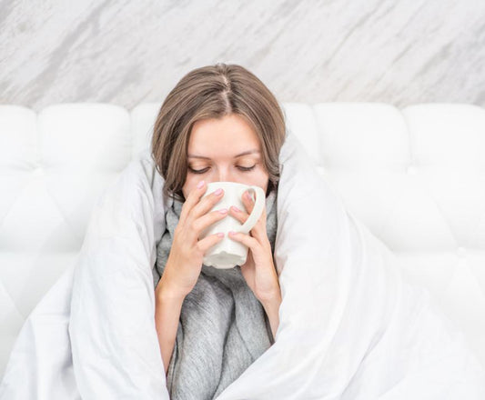 Will a Weighted Blanket Keep You Warmer? - City Mattress Staging