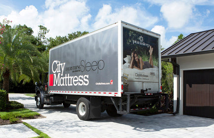 City Mattress Delivery Truck