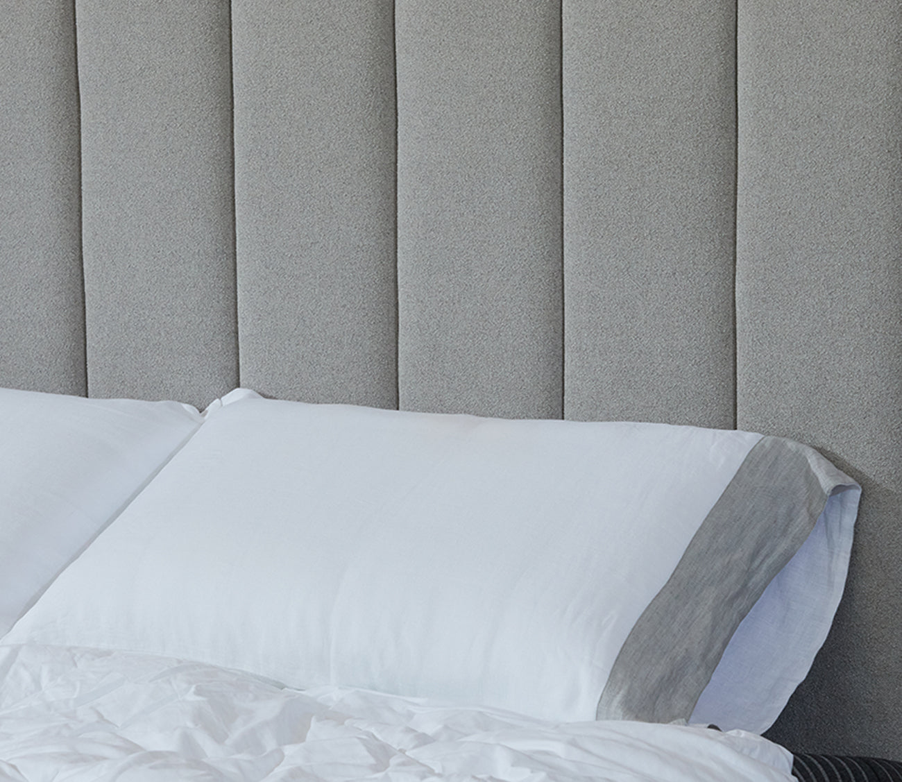 Kemper Channel Headboard only in oyster