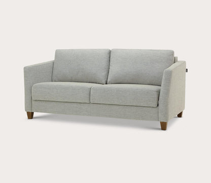 Monika Queen Sofa Sleeper by Luonto in gray, silo