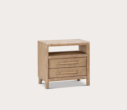 Dorsey 2-Drawer Nightstand with USB