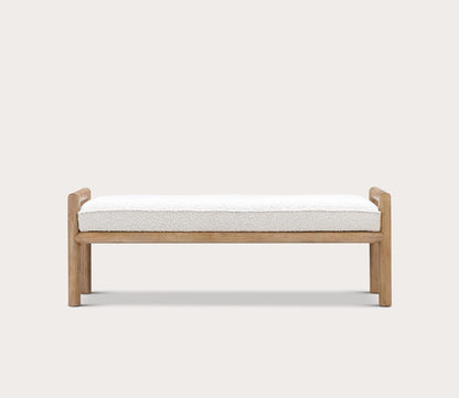 Dorsey Boucle Upholstered Accent Bench