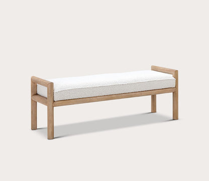 Dorsey Boucle Upholstered Accent Bench