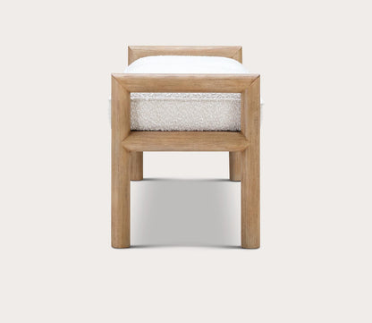 Dorsey Boucle Upholstered Accent Bench