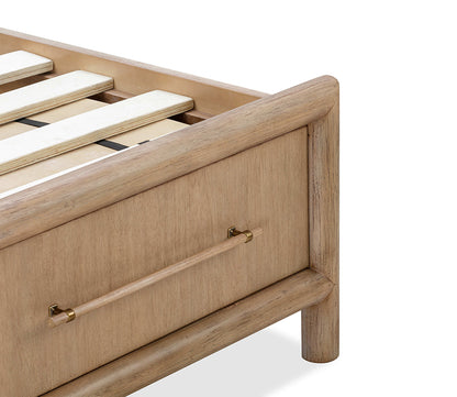 Dorsey Wood Storage Bed