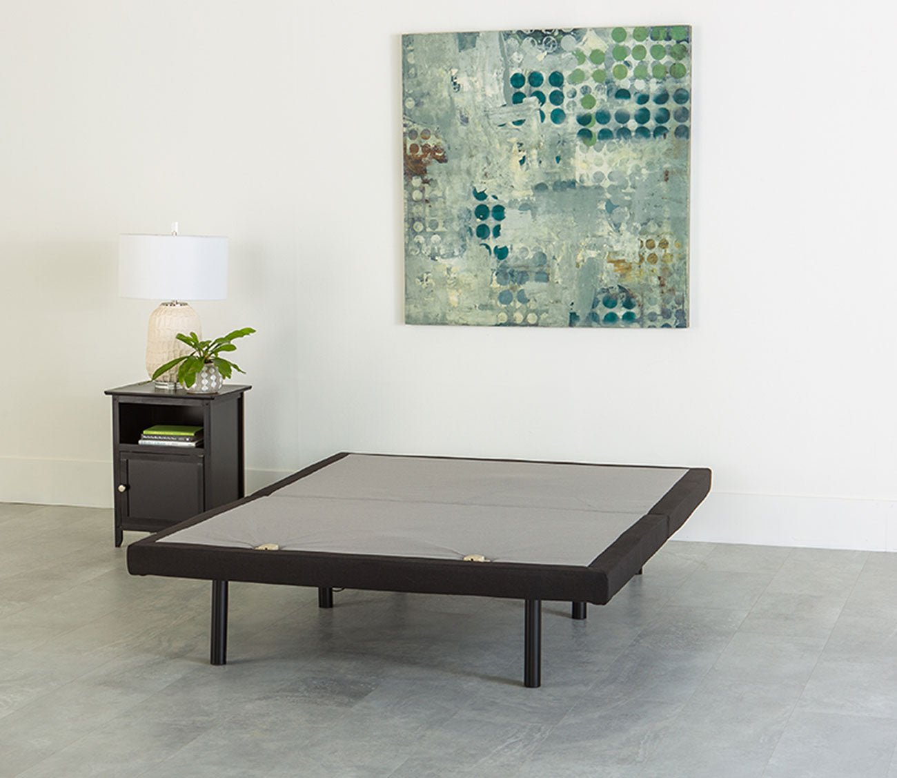 Adjustable Base by GhostBed, flat in room scene
