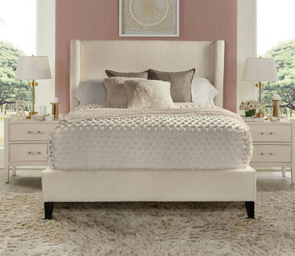 Parker House Angel Boucle Fabric Upholstered Bed