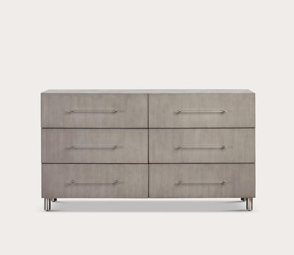 Argento misty grey dresser silo on white background