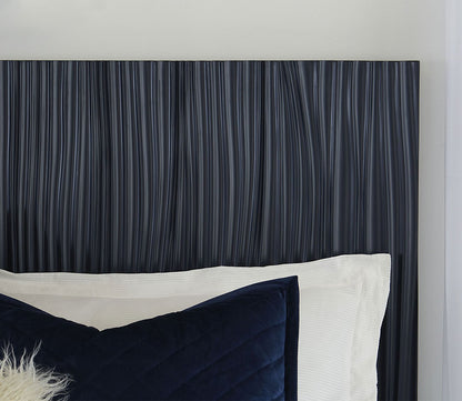 Argento navy headboard close-up