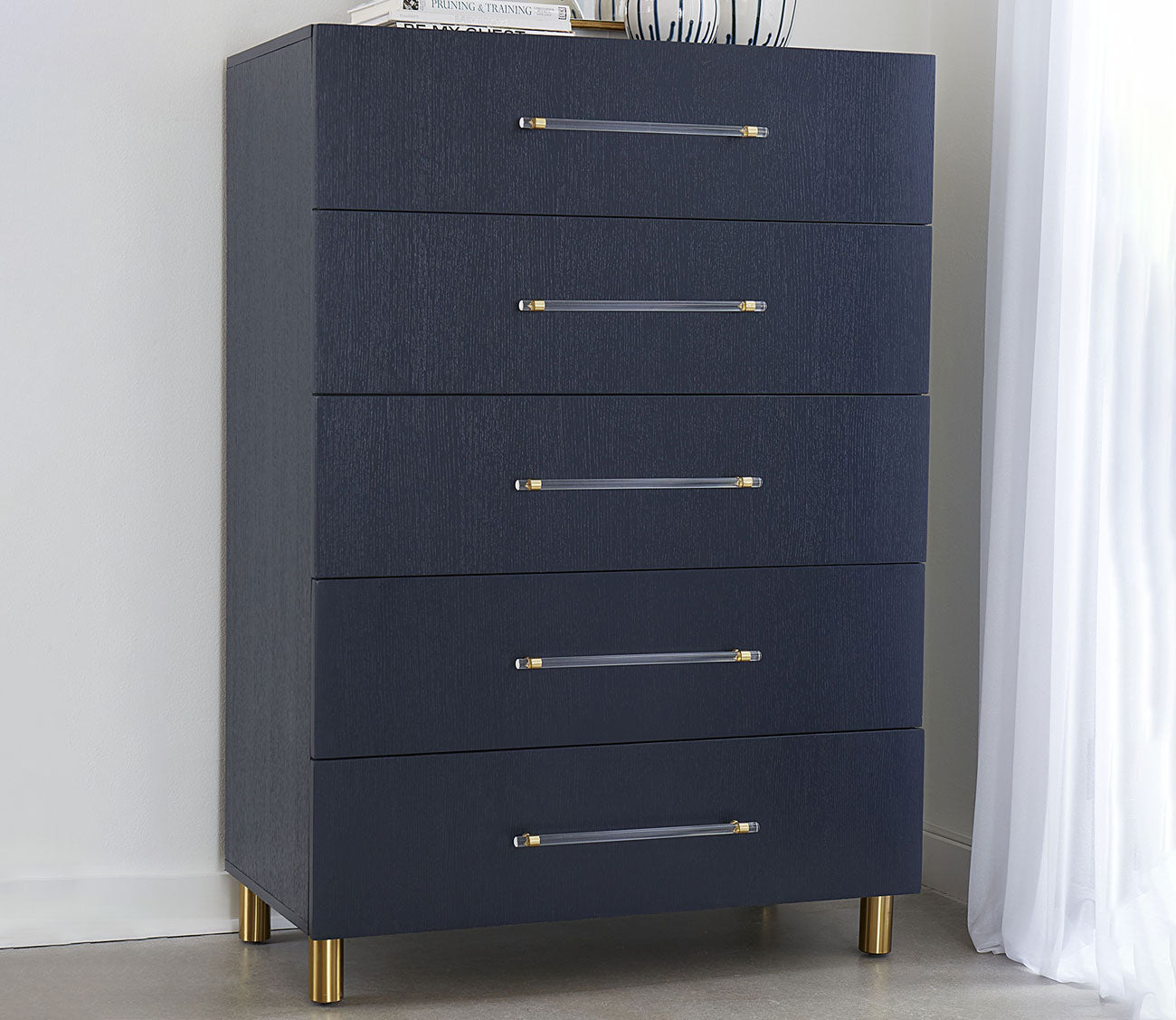 Argento chest in navy