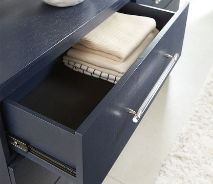 Close up of Argento dresser with open drawers