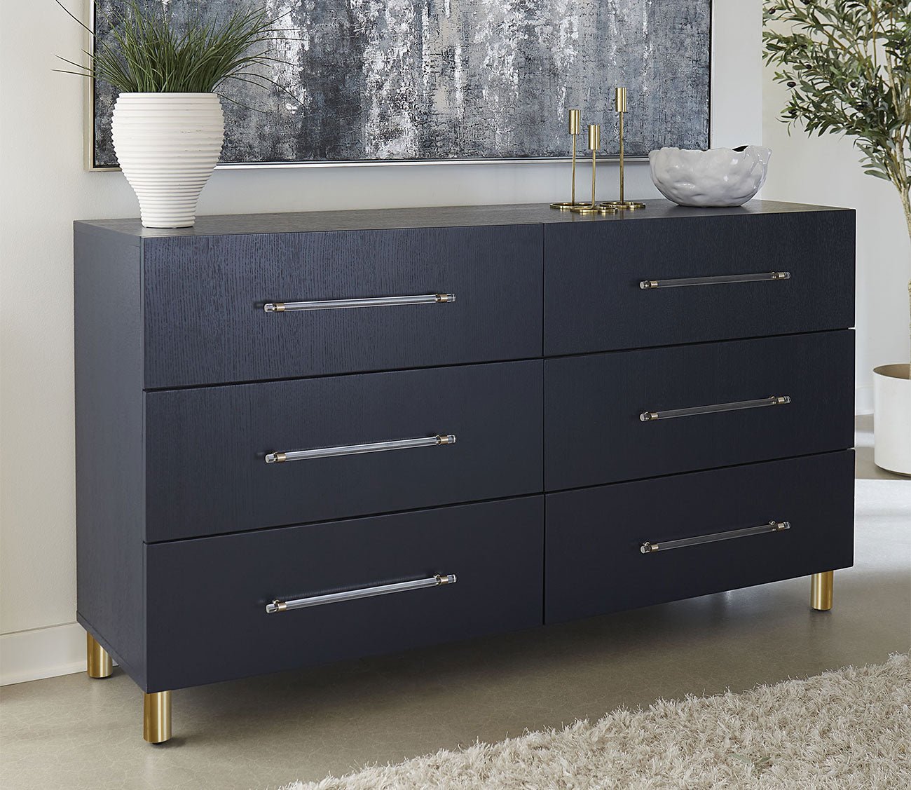 Argento dresser in navy