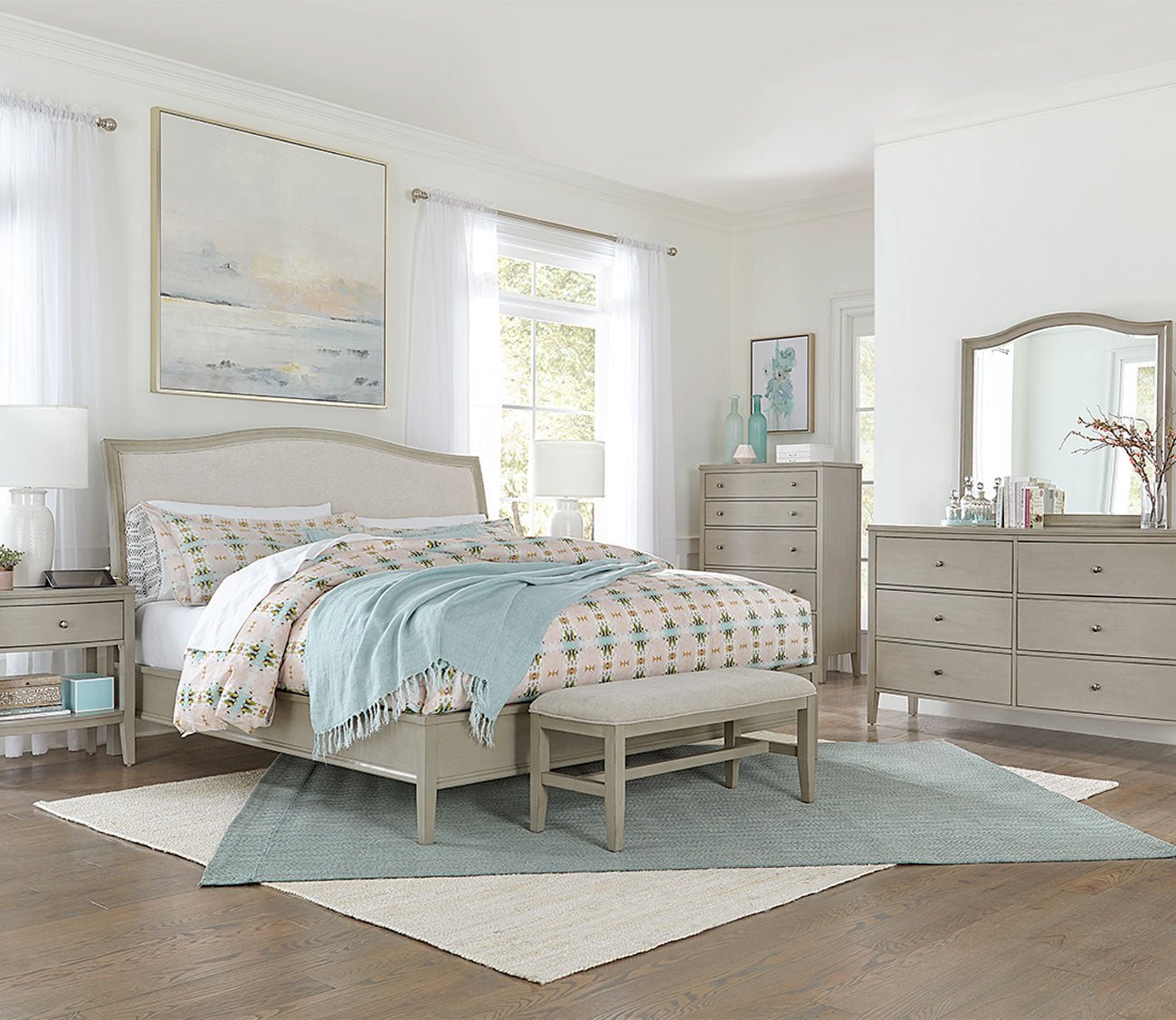 Aspen Home Charlotte Upholstered Accent Bench by Aspen Home