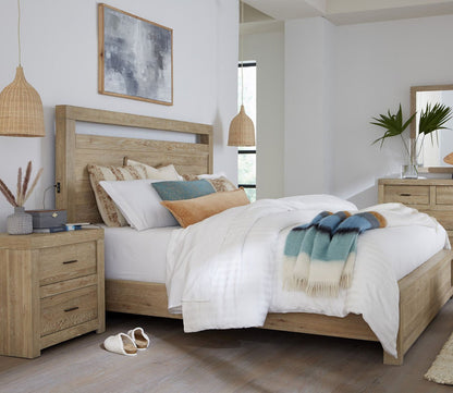 Aspen Home Modern Loft Panel Bed Bedroom Set