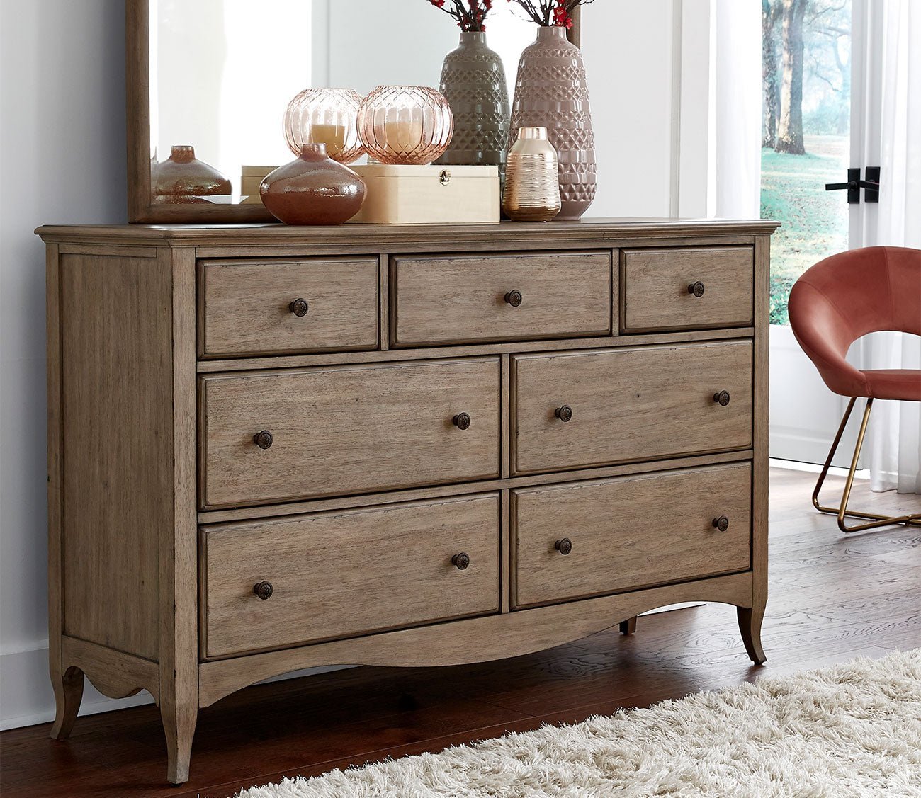 Aspen Home Provence 7 - Drawer Dresser by Aspen Home