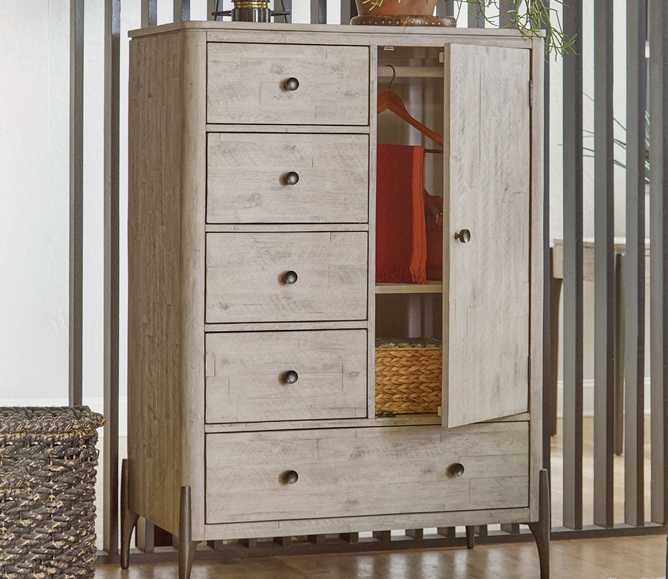 Zane 5-Drawer Chiffarobe