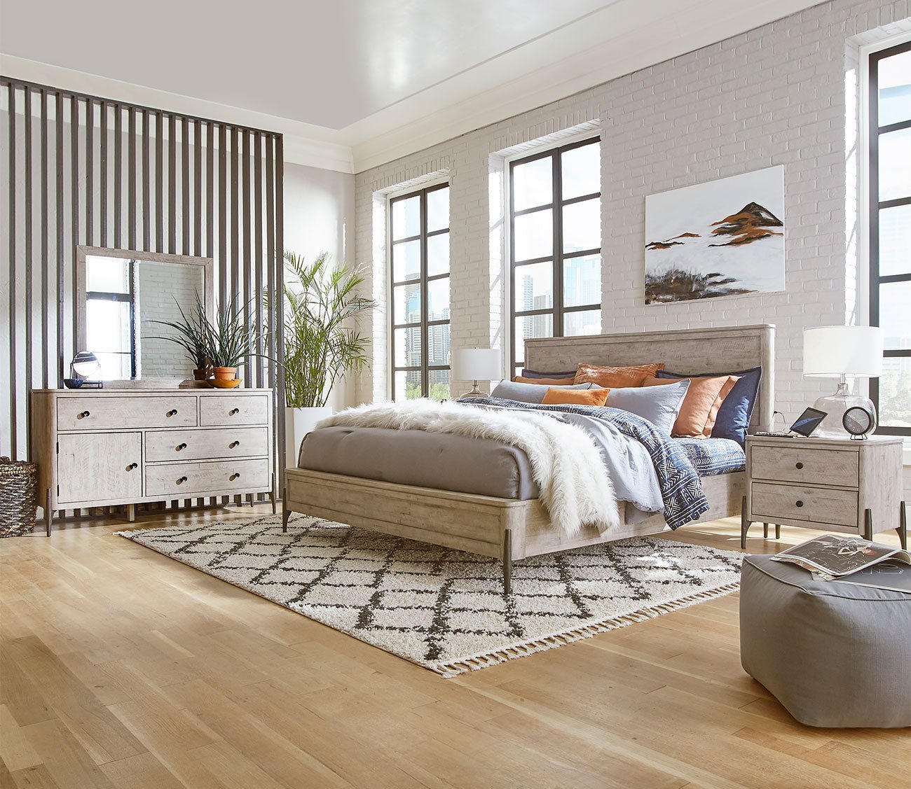 Aspen Home Zane Panel Bed by Aspen Home