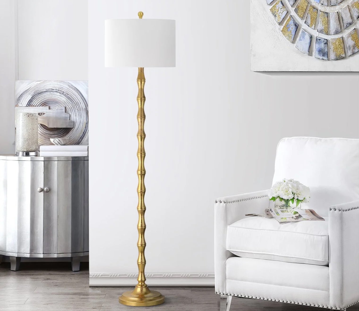Aurelia Gold Floor Lamp