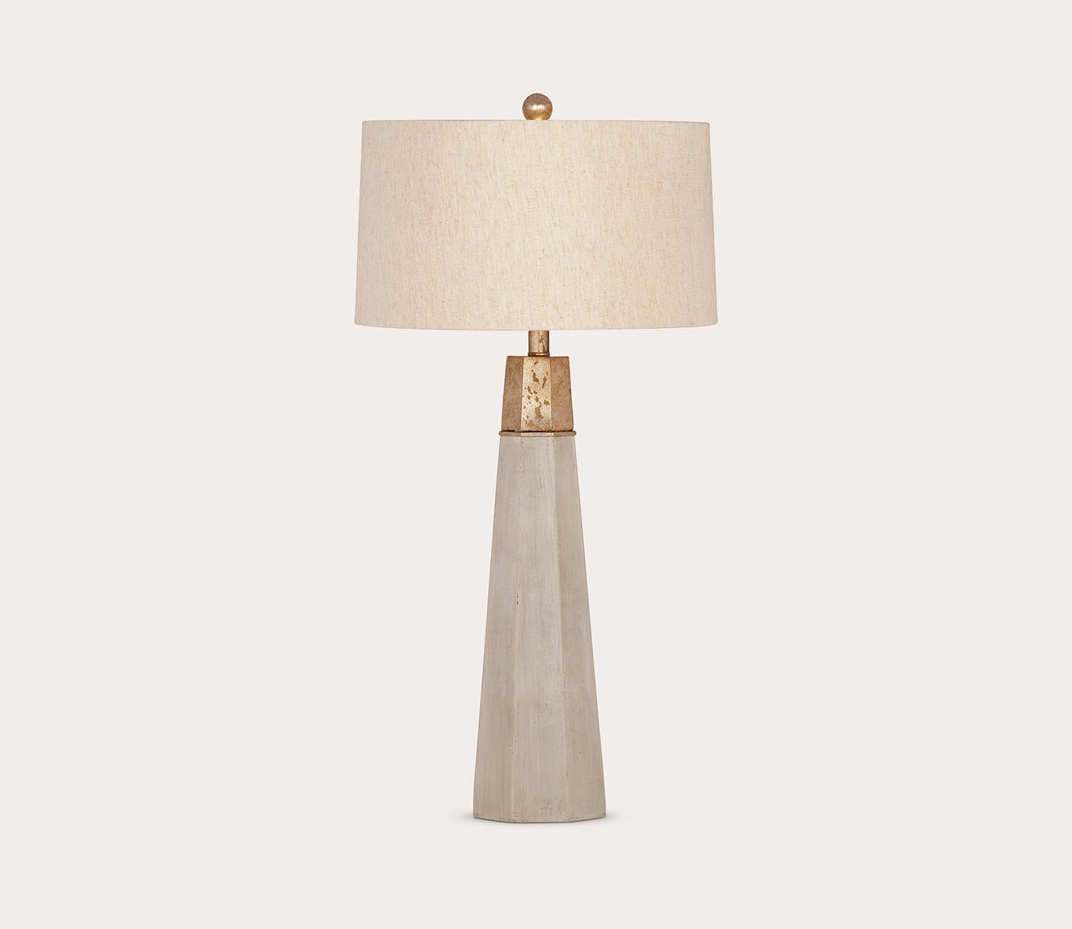 Bassett Mirror Rowan Stone Table Lamp by Bassett Mirror
