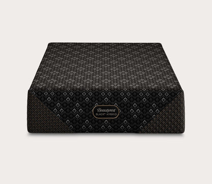 Beautyrest Black Hybrid Series Three XCS Firm Mattress by Simmons - silo front.