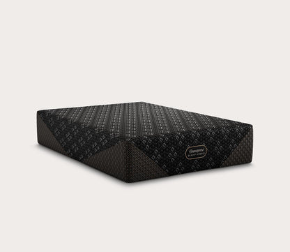 Beautyrest Black Hybrid Series Three XCS Plush Mattress by Simmons - silo angle.