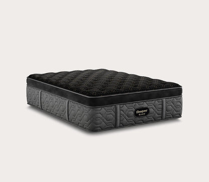 Beautyrest Black Series Four Plush Pillow Top Mattress by Simmons - silo angled.
