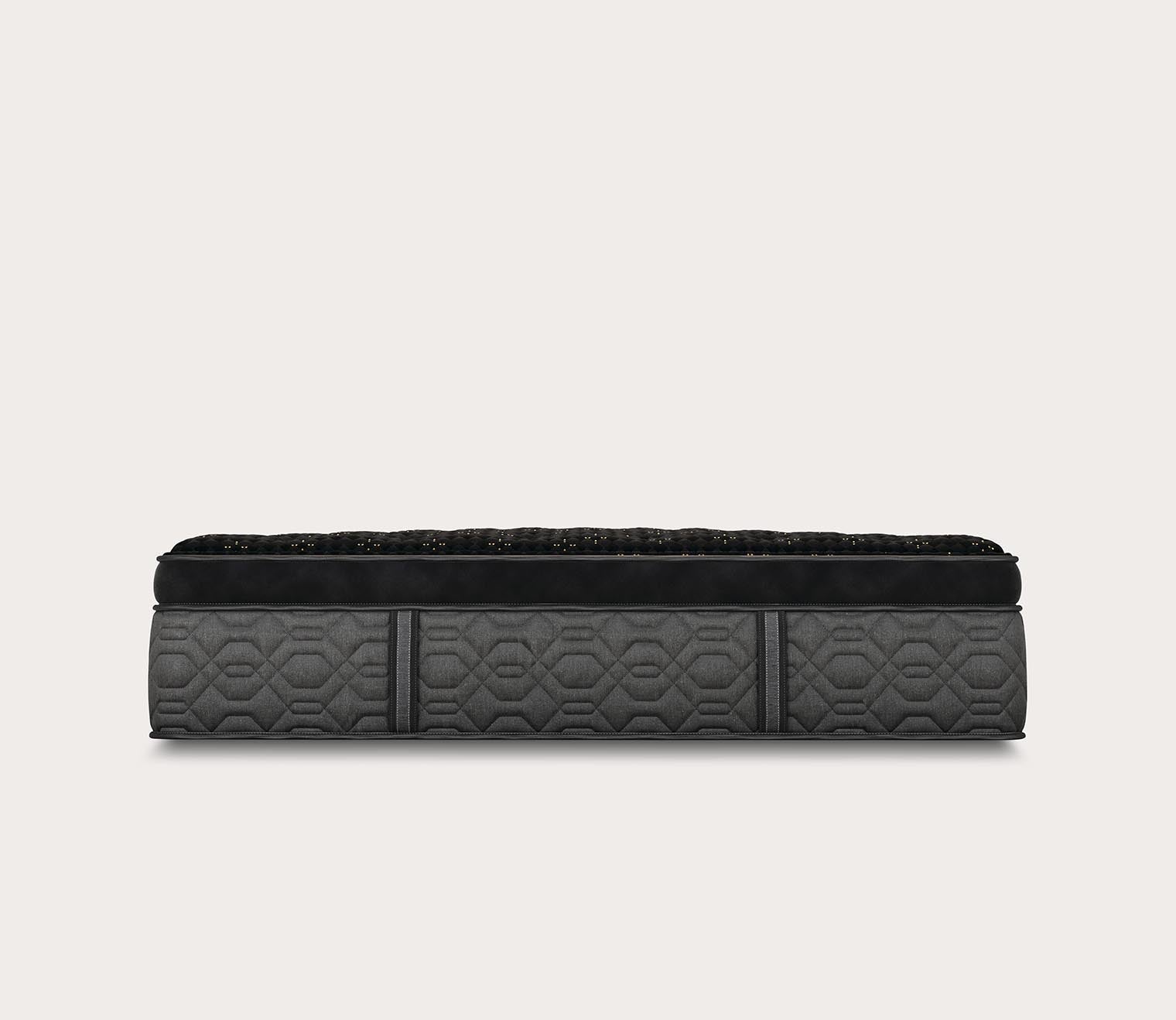Beautyrest Black Series Four Plush Pillow Top Mattress - side silo view.