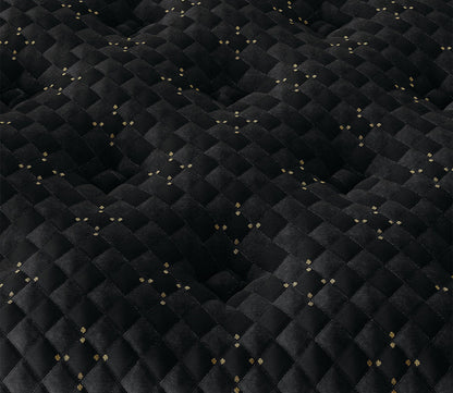 Quilt close-up of Beautyrest Black Series Four Plush Pillow Top Mattress by Simmons