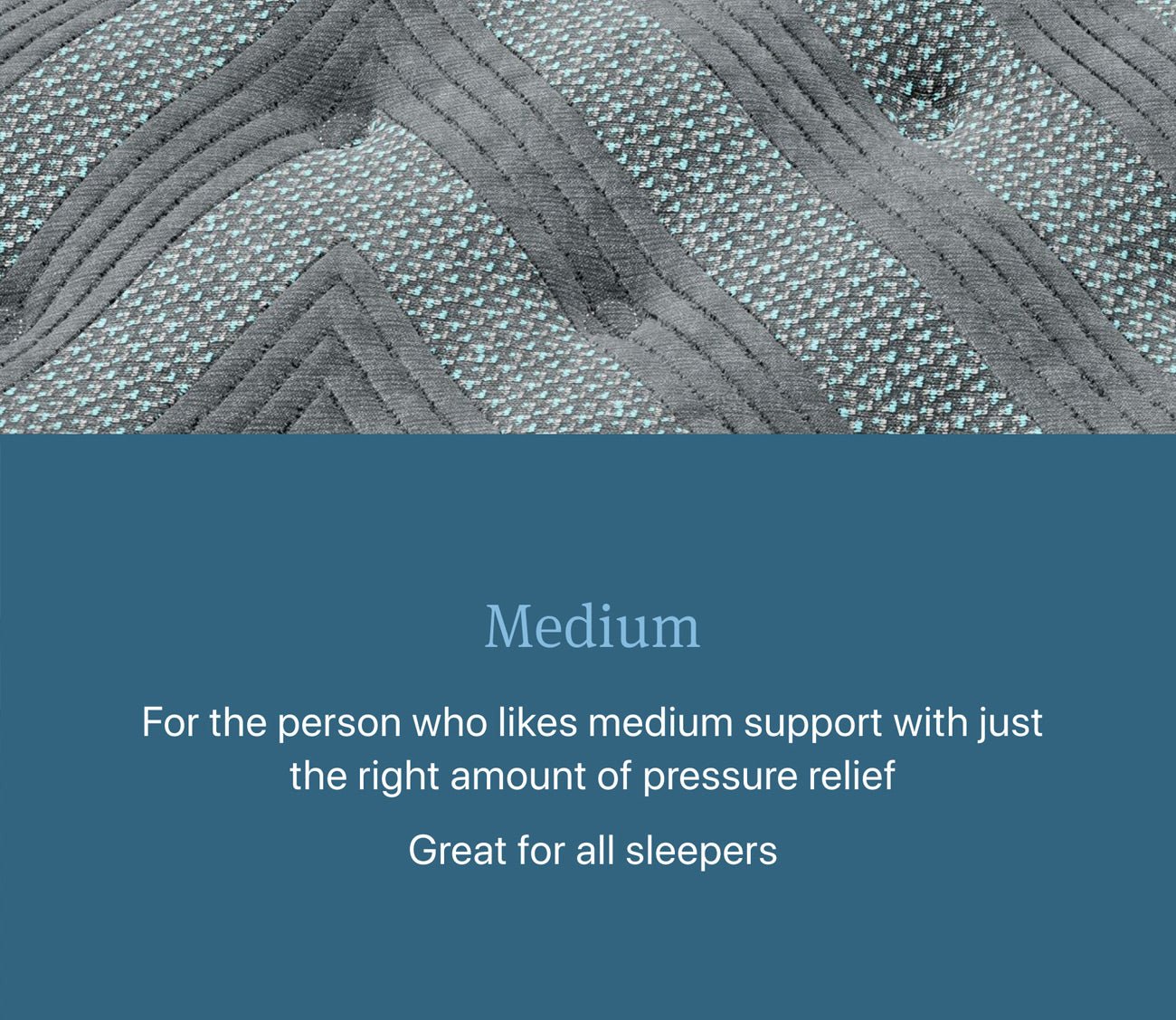 Beautyrest Tortuga Bay description about medium feel
