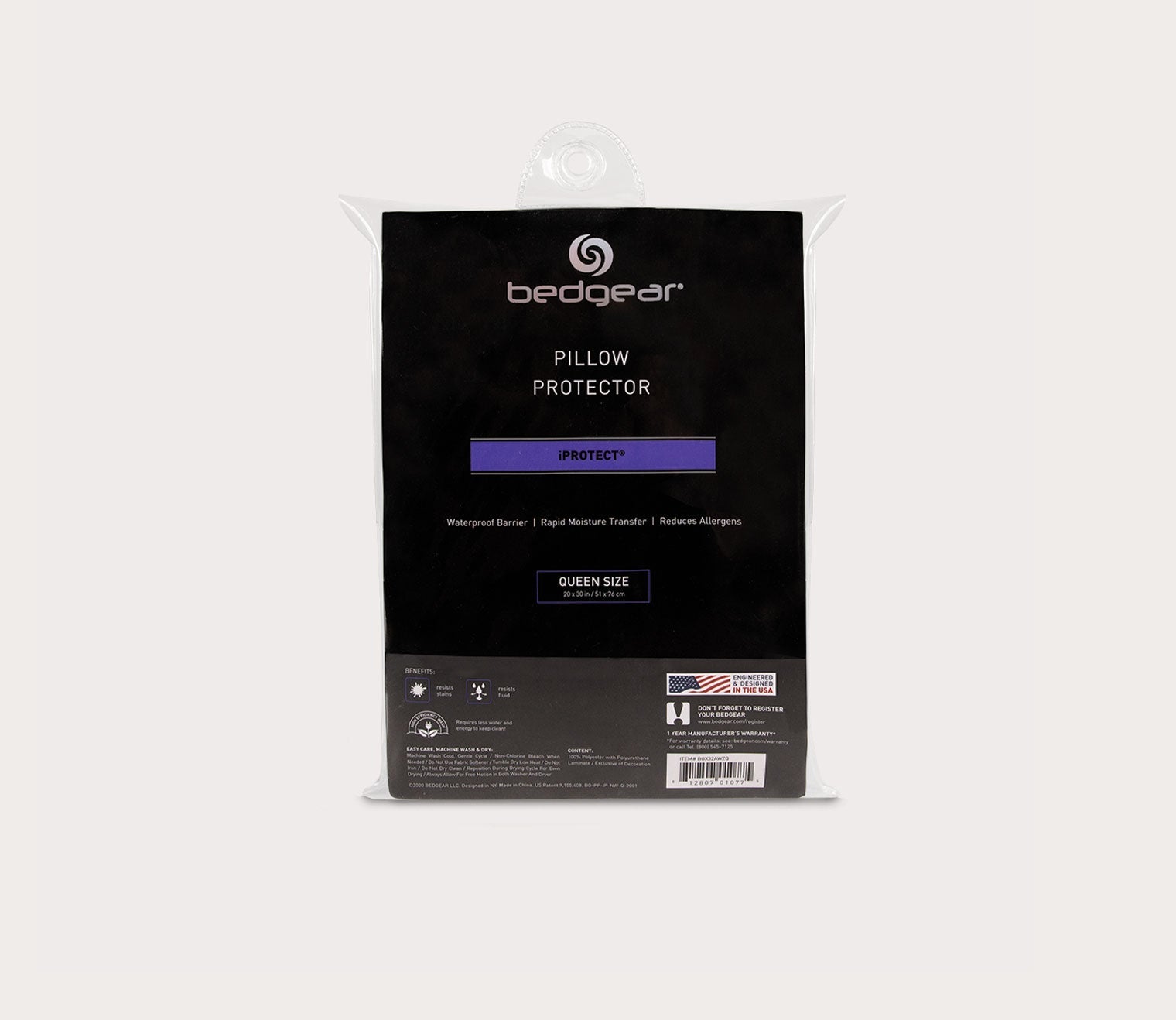 Bedgear iProtect Waterproof Pillow Protector by Bedgear