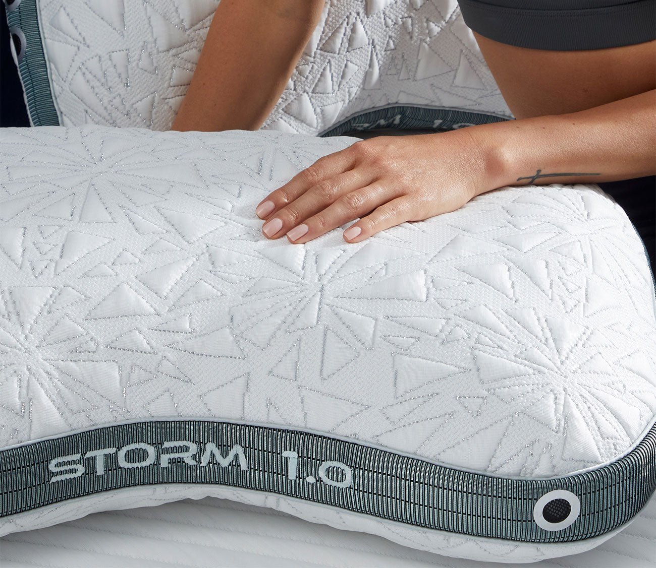 Bedgear Storm Cuddle Curve Pillow by Bedgear