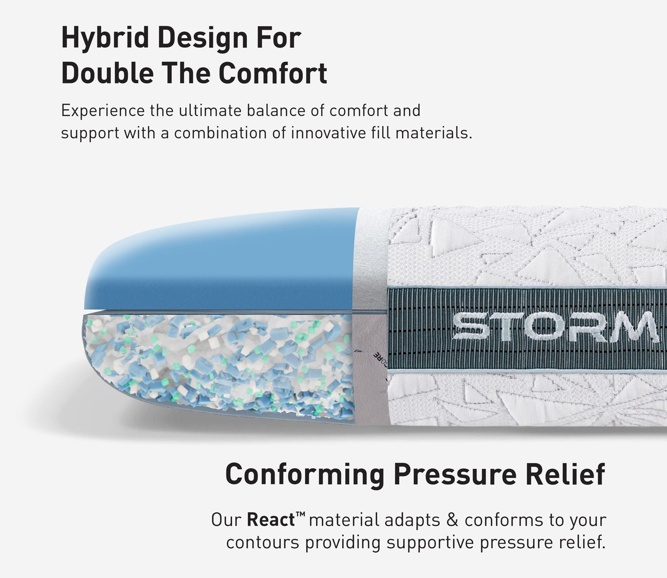 Bedgear Storm Perfomance Pillow by Bedgear