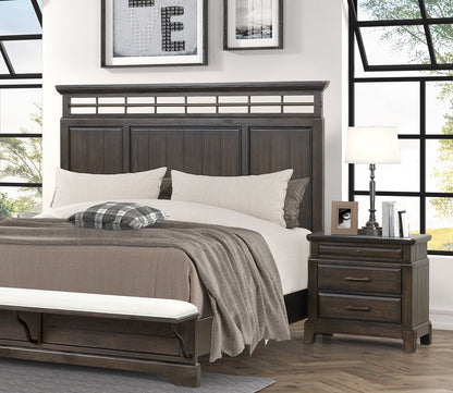 Bellamy Lane Panel Bed with Bench