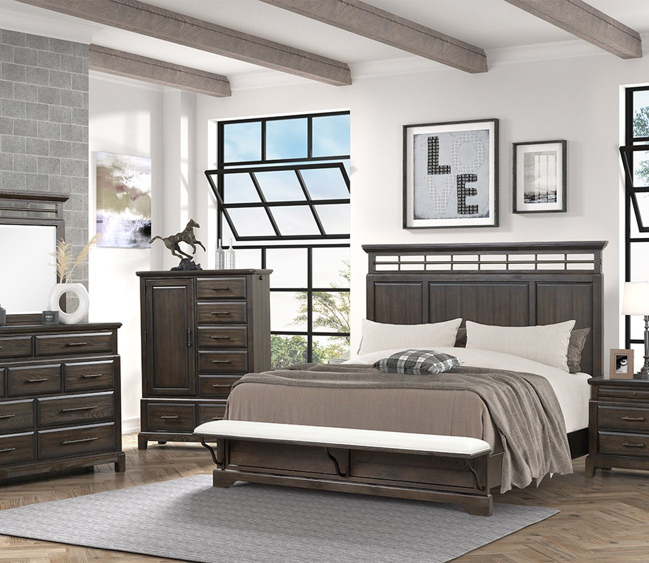 Bellamy Lane Panel Bedroom Set