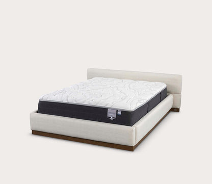 Bliss Modular Bed by CM Home silo on white background showcasing removable modular feature - angled view