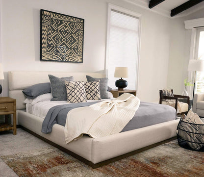 Bliss Modular Bed by CM Home in bedroom setting