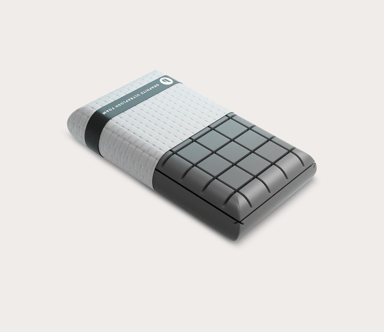 Blu Sleep Prestige Support Foam Graphite Pillow by Blu Sleep
