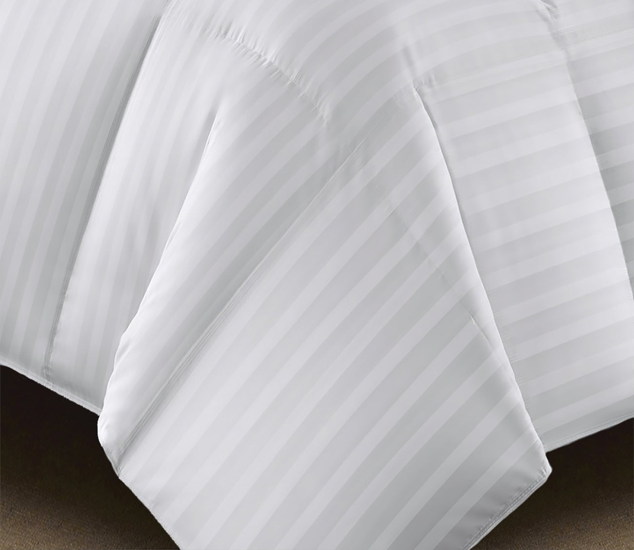 Blue Ridge Damask Stripe Duraloft Extra Warmth Down Alternative Comforter by Blue Ridge Home Fashions