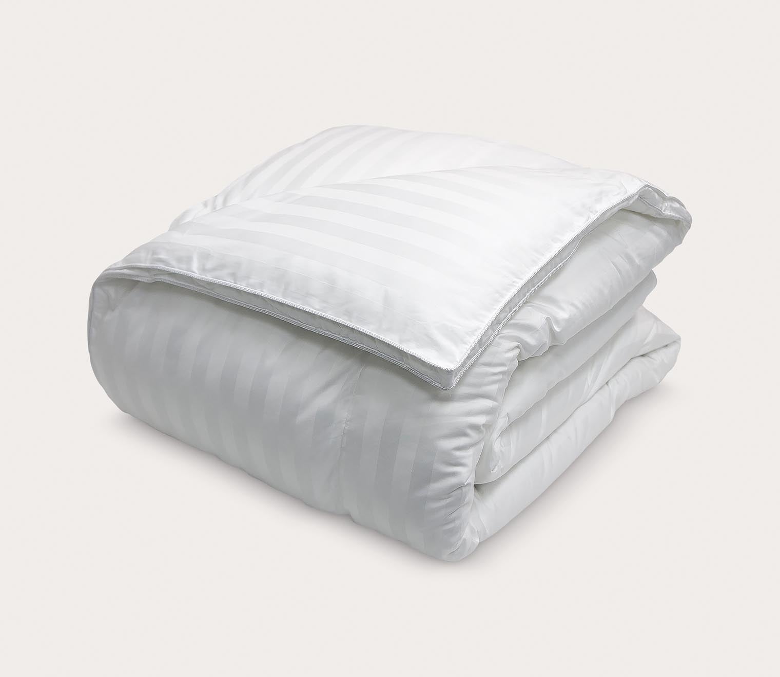 Blue Ridge Home Cotton Damask Stripe Down Alternative Comforter by Blue Ridge Home Fashions