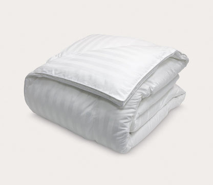 Blue Ridge Home Cotton Damask Stripe Down Alternative Comforter by Blue Ridge Home Fashions