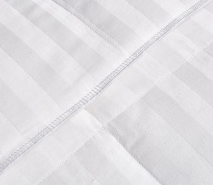 Blue Ridge Home Cotton Damask Stripe Down Alternative Comforter by Blue Ridge Home Fashions