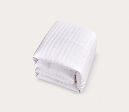 Blue Ridge Home Damask Cotton White Goose Down and Feather Comforter by Blue Ridge Home Fashions