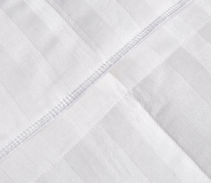 Blue Ridge Home Damask Cotton White Goose Down and Feather Comforter by Blue Ridge Home Fashions