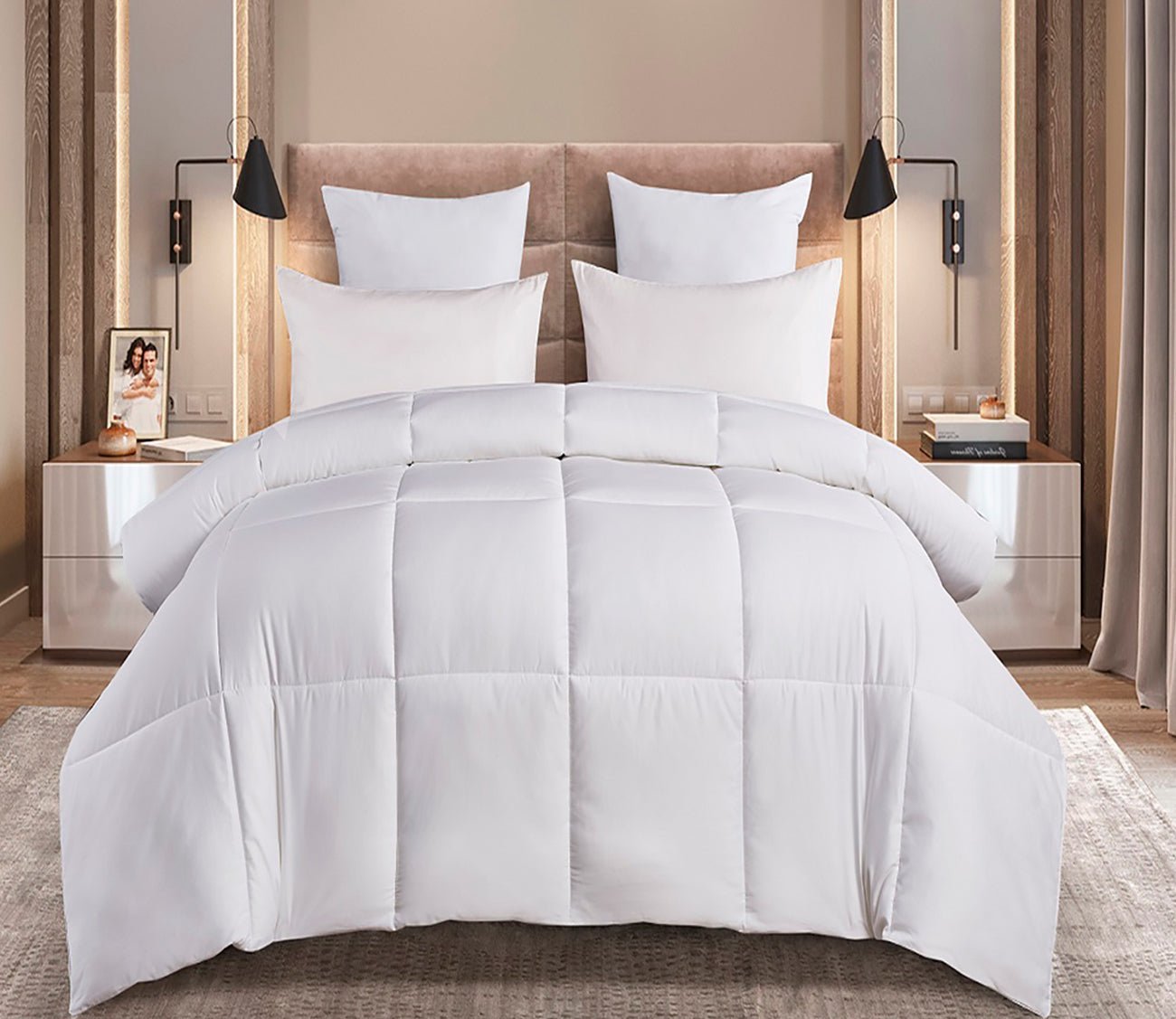 Blue Ridge Naples Cotton Sateen Down Alternative Comforter