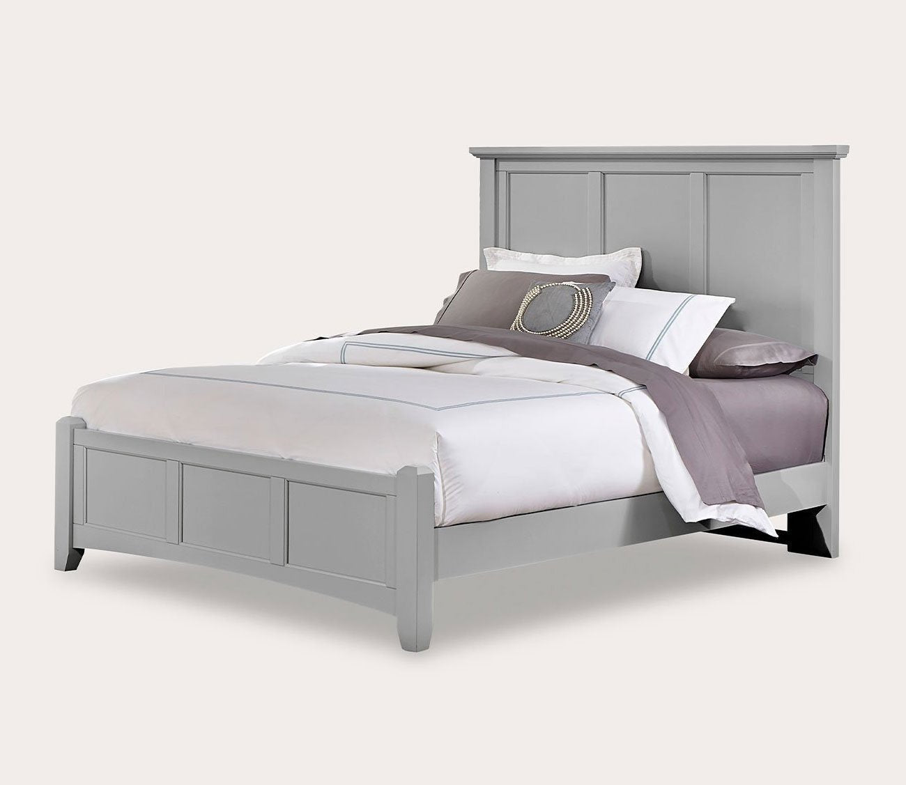 Vaughan Bassett Bonanza Wood Panel Low Profile Bed
