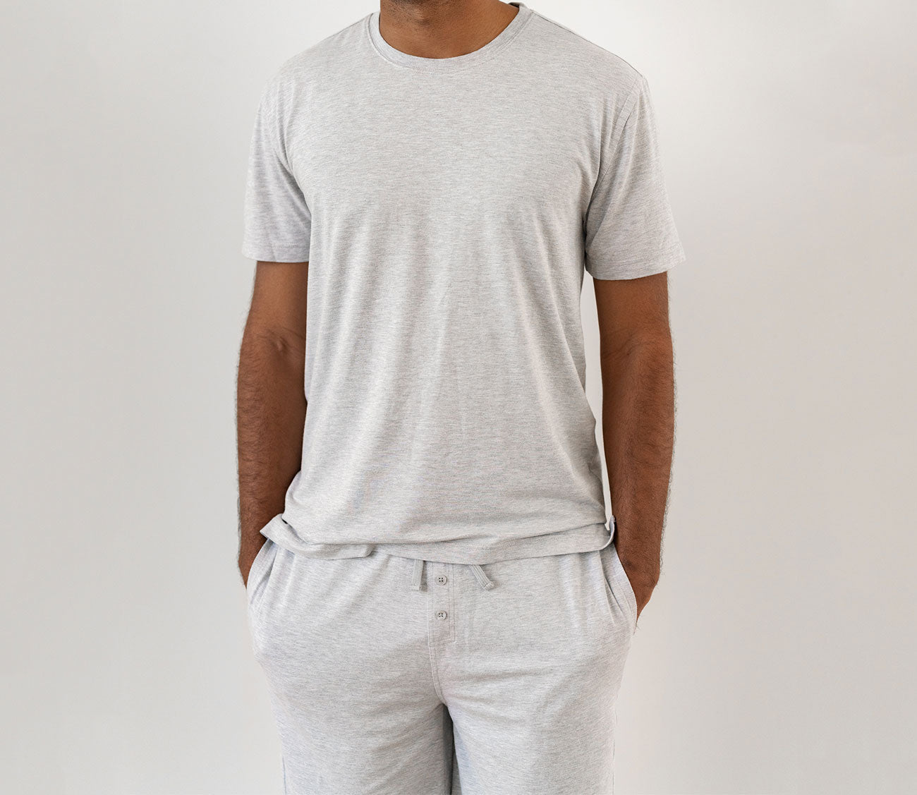 Cariloha Men's Bamboo Sleep Crew T - Shirt by Cariloha