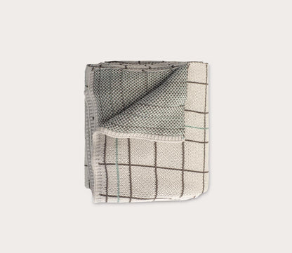 Cariloha Plaid Bamboo Knit Throw Blanket by Cariloha